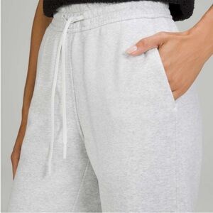 Lululemon Athletica Light Gray straight leg loungeful pants